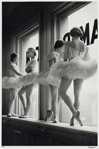 ALFRED EISENSTAEDT (1898-1995) Future Ballerinas of the American Ballet Theatre, New York City. 1937; printed 1995.                              